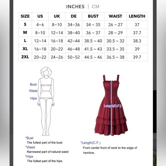 Scarlet Darkness Pleated Gothic Steampunk High Low Dress - Picture 12 of 12